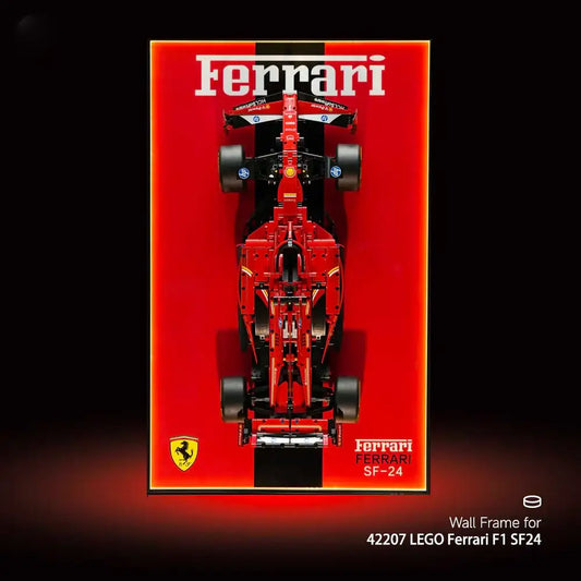 Display Rahmen für LEGO® TECHNIC™ Ferrari F1 SF-24 42207
